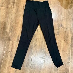 Danskin Black High-Waisted Leggings